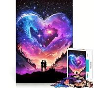 Puzzle 1000 pièces Mariés Univers Jeu Parfait pour stimuler Le Cerveau,Jeu Amusant et Relaxant,Cadeau de Noël Amusant (50x75cm)