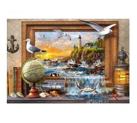 Castorland Puzzle 1000 pièces – Marine à la vie