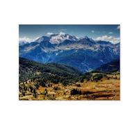 Puzzle 1000 Pièces，Marmolada Depuis l’alpage Pralongia，3D Adultes Papier Jouets Éducatifs Meilleur Cadeau d'anniversaire Garçons Filles（38x26cm）-AP74