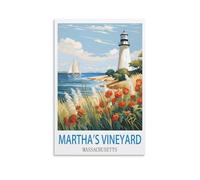 Puzzle 1000 pièces Martha' s Vineyard Massachusetts des Puzzles en Papier adaptés aux Adultes, Enfants et familles, Jeux de réflexion 38x52cm