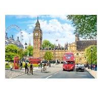 Puzzle 1000 pièces : Matinée bien remplie à Londres Castorland G
