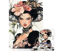 Puzzle 1000 pièces Mémoires de Geisha Jeu de réflexion Cadeau pour Femmes Jouet de décoration intérieure avec pièces de Formes aléatoires Parfaitement emboîtables (50x75cm)