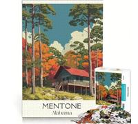 Puzzle 1000 pièces Mentone Alabama | Cadeau d'anniversaire Chaque pièce est unique une offre idéale pour toute la famille 38x52cm