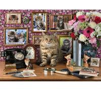 Puzzle 1000 Pièces Mes Chatons