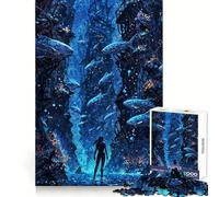 Puzzle 1000 pièces Métropole sous-Marine pour Adolescents Détection des Souvenirs Plaisir reposant Découpe Uniforme Cadeau de Noël idéal (38x52cm)
