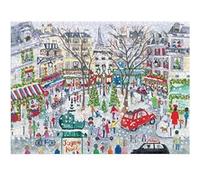 Galison – Puzzle Michael Storrings Christmas in Paris – Foil – 1000 pièces