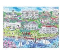 Galison Puzzle Michael Storrings Newport Mansions 1000 pièces