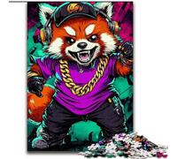 Puzzle 1000 pièces « Mode Raton Laveur » pour Adultes, Jeu Stimulant, idéal comme Cadeau pour Toute la Famille (26x38cm)