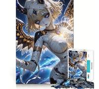 Puzzle 1000 pièces Momie de l'espace Astral,Découpe Lisse,Jeu de Réflexion,Cadeau,Temps de Jeu Détendue,Pièce d'art de Noël (38x26cm)