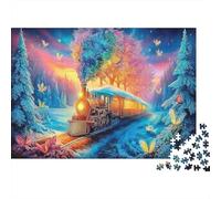 Puzzle 1000 pièces Monde des Feuilles d'automne Art Print Décoration Moderne Jeu Unique Cadeau Maison Parfait pour Les Amoureux de l’Automne