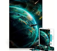 Puzzle 1000 pièces Monde Vert étrange pour Adolescents, Jeu de réflexion, Jouet Anti-Stress, découpe soignée, Cadeau Artistique 50x75cm