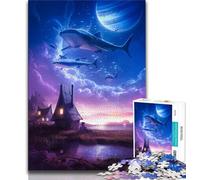 Puzzle 1000 pièces Mondes Mystiques pour Adultes Jouets éducatifs et éducatifs pour la Famille pour renforcer l'amour Entre Couples (50x75cm)