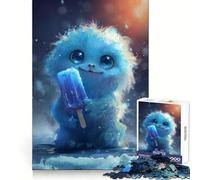 Puzzle 1000 pièces Monstre de Glace Non Moelleux pour Adolescents, idéal pour développer la réflexion et se détendre, Cadeau de Noël Parfait (38x52cm)