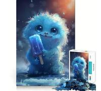 Puzzle 1000 pièces Monstre de Glace Non Moelleux pour Adultes Activité ludique et stimulante pour Les Petits et Les Grands (50x75cm) Pièces nettes et sans bavures Idéal pour se réunir et se détendre