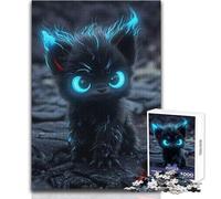 Puzzle 1000 pièces Monstre de Lave dégonflé - Jeu d'éveil ludique et éducatif - Cadeau Unique pour Les fêtes - Dimensions 38x52cm