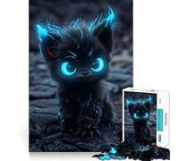 Puzzle 1000 pièces Monstre de Lave sans Peluches pour Adultes Jeu de logique Découpe de précision Bords Lisses pour Les réunions de Famille (38x26cm)