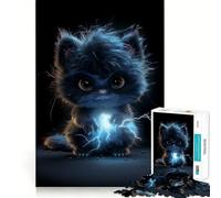 Puzzle 1000 pièces Monstre du Tonnerre pour Adolescents activité ludique et stimulante pour Les méninges,Taille Uniforme,pièces précises,idéale pour se détendre en Groupe à l’intérieur (38x52cm)