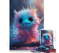 Puzzle 1000 pièces Monstre Rose Non Pelucheux Développe l'Aiguilleté Mentale Stimule la Douceur Ajustement Parfait (50x75cm)