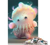 Puzzle 1000 pièces Monstres Mignons, Puzzle carré, pour Adultes et Puzzles en Bois, Jeu Stimulant 1000 pièces (75 x 50 cm)