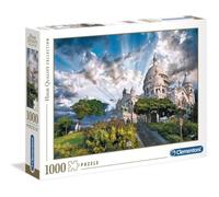 Puzzle 1000 pièces Montmartre - CLEMENTONI - Architecture et monument - Adulte