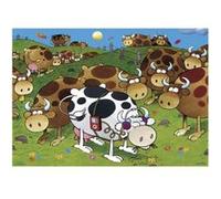 Puzzle 1000 pièces - Mordillo : La vache au MP3 G