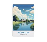 Puzzle 1000 pièces, Moreton dans Le Marais Puzzles 1000 pièces Adolescents Enfants Puzzle Divertissement Défi Cerveau 70x50cm