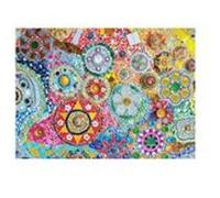 Puzzle 1000 pièces - Mosaïque Thaïlandaise multicolore G