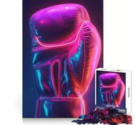 Puzzle 1000 pièces Motif Gants de Boxe Stimulation cérébrale Loisirs et Divertissement Coffret Cadeau d'anniversaire sécurisé (50x75cm)