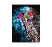 Puzzle 1000 Pièces，Motocross，Adultes Uniques en Bois 1000 Puzzles, Enfants Éducatifs Famille Jouets Intéressants（75x50cm）-AD80