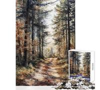 Puzzle 1000 pièces « Murmures d'automne » Jeu de réflexion pour Toute la Famille décoration intérieure Jouet liste de souhaits avec Le Père Noël (50x75cm)