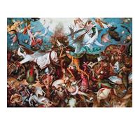 Puzzle 1000 pièces : Museum : La chute des anges rebelles, Brueghel Coloris Unique