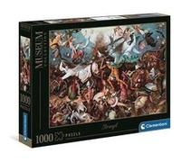 Puzzle 1000 pièces : Museum : La chute des anges rebelles, Brueghel Coloris Unique