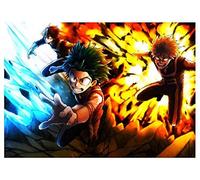 Puzzle 1000 pièces My Hero Academia Peinture Anime Japonais Affiche Enfants Art pour Adultes Enfants Jeux Jouet Éducatif 38x26CM