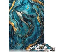 Puzzle 1000 pièces Mystic Currents Kintsugi Art créatif en Papier carré pour Adultes, Jeu éducatif, Jouet de défi, 38 x 26 cm, 1000 pièces