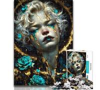 Puzzle 1000 pièces Mystical Nature Spirit pour Adolescents, Anti-Stress, défi Difficile, renforce l'amour Entre Couples 26x38cm