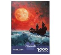 Puzzle 1000 Pièces Mystical Phoenix Bird Puzzle pour Adultes - Jeu De Réflexion - Décoration Parfaite - Cadeaux Uniques pour Anniversaires Et Noël 38x26cm/1000pcs