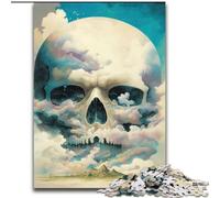 Puzzle 1000 pièces Mystical Worlds Fantasy en Bois, Un pour s'amuser en Famille. 50x75cm. Décoration Artistique. Jouet Intelligent pour Jeux d'intérieur en Famille.