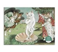 Puzzle 1000 pièces : Naissance de Vénus, Meowsterpiece de l'art occidental Galison
