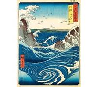 Puzzle 1000 pièces : Naruto Whirlpool, Utagawa Hiroshige Eurographics G
