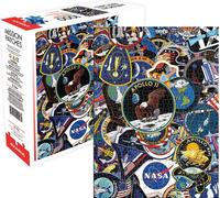 Puzzle 1000 Pièces NASA Patchwork Aquarius 510mm x 710mm (nm)