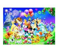 Puzzle 1000 Pièces Nathan La Famille Disney Multicolore