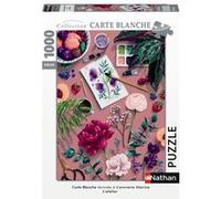 Nathan - Puzzle 1000 pièces - L'atelier - L'encrerie Marine - Adultes et enfants dès 14 ans - Puzzle de qualité supérieure - Collection Carte Blanche - 87248