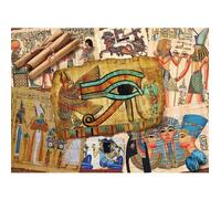 Puzzle 1000 pièces - Nathan - Les papyrus de l'Egypte ancienne - Paysage et nature - Adulte - Coloris Unique