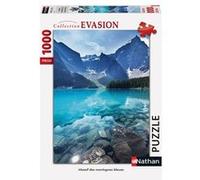 Puzzle 1000 pièces Nathan Massif des montagnes bleues G