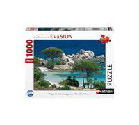Puzzle 1000 pièces Nathan Plage de Palombaggia Corse du Sud