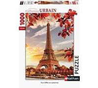 Puzzle 1000 pièces Nathan Tour Eiffel en automne G
