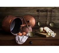 Puzzle 1000 Pieces Nature Morte Peignant des Ustensiles De Cuisine Et De La Nourriture 75 * 50Cm