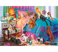 Puzzle 1000 pièces Naughty Puppies