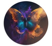 Puzzle 1000 pièces Nébuleuse des Papillons pour Adultes, Jeu interactif Familial en Carton, Cadeau Artisanal avec Illustrations colorées 67,5 x 67,5 cm