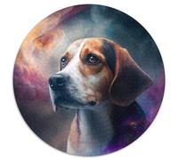 Puzzle 1000 pièces - Nébuleuse du Beagle - Puzzle Rond 1000 pièces pour Adultes - Activité éducative pour Les compétences cognitives - Amélioration des compétences cognitives - 67,5 x 67,5 cm